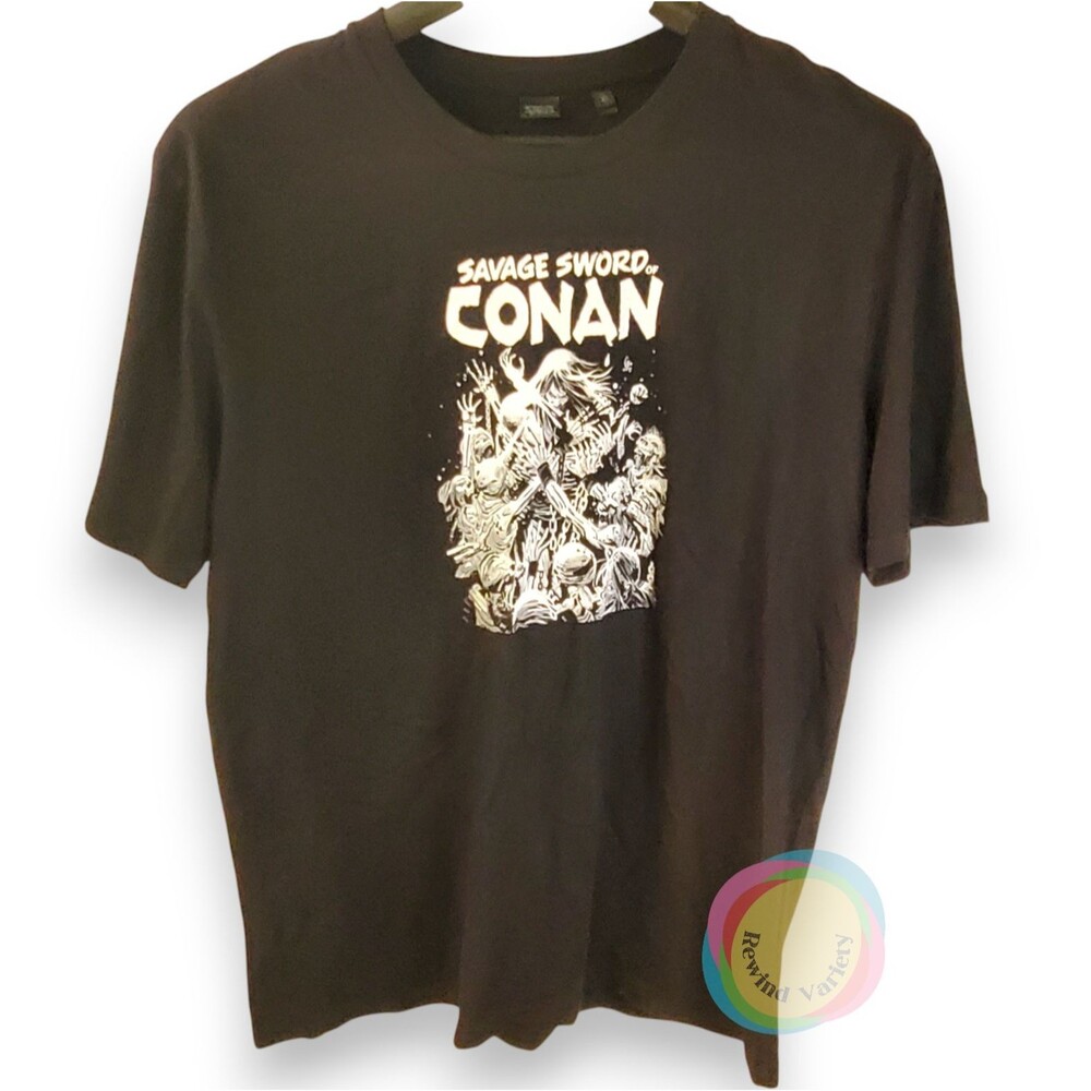 Conan the Barbarian Savage Sword T-Shirt Mens XL NWOT